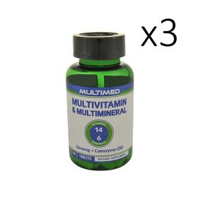Multimed Multivitamin Multimineral İçeren 120 Tablet