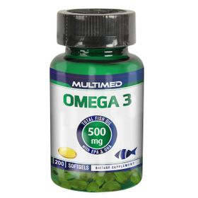 Multimed Omega 3 500 mg 200 Kapsül Balık Yağı