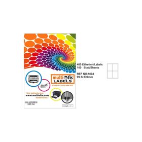 Multiofis 5004 15.04.586.106 99.1x139 mm Laser Etiket