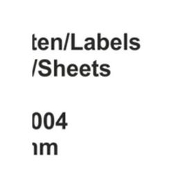 Multiofis 5004 15.04.586.106 99.1x139 mm Laser Etiket