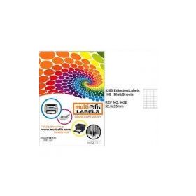 Multiofis 5032 52.5x35 mm Laser Etiket