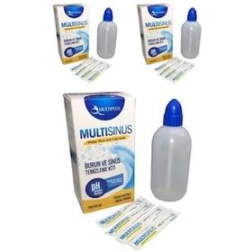 Multiplus 20x240 ml 20 Adet Burun ve Sinüs Temizleme Kiti