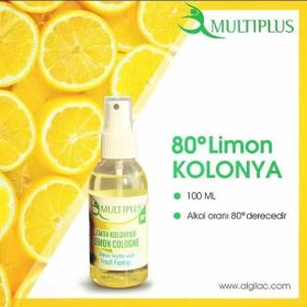 Multiplus 80° Sprey 100 ml Limon Kolonyası