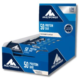 Multipower Spor Çanta Hediyeli 50 Protein Bar 50 gr 20 Adet Takviye Edici Gıda