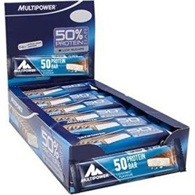 Multipower Spor Çanta Hediyeli 50 Protein Bar 50 gr 20 Adet Takviye Edici Gıda