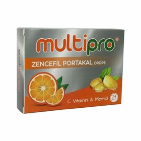 Multipro Zencefil Portakal 24 Pastil