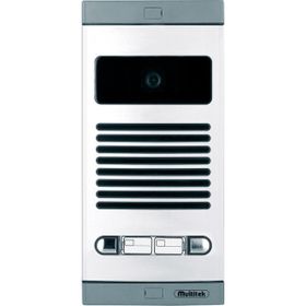 Multitek MB-04 Multibus 1-2 Daire Metal Butonlu Kameralı Zil Paneli