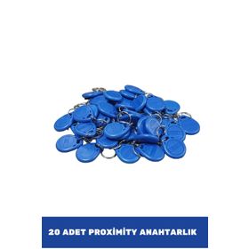 Multitek Proximity Anahtarlık Tag Göstergeç 20 Adet Dış Kapı Anahtarlık