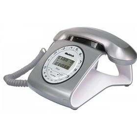 Multitek RETRO CID Gri Masa Telefonu