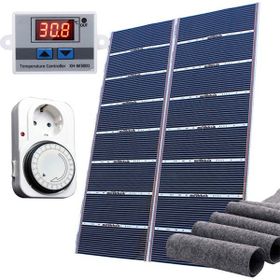 Multiteknik Dijital Termostatlı Zaman Saatli 160x200 cm Karbon Isıtıcı
