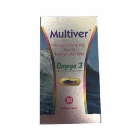 Multiver Omega 3 30 Kapsül Balık Yağı