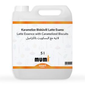 Mumi 5 lt Karamelize Bisküvili Latte Mum Esansı