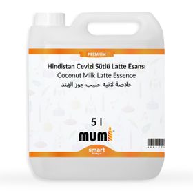 Mumi 5 lt Premium Hindistan Cevizi Sütlü Latte Mum Esansı