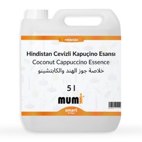 Mumi 5 lt Premium Hindistan Cevizli Kapuçino Mum Esansı