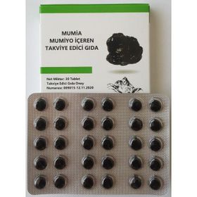 Mumia Mumiyo İçeren 30 Tablet