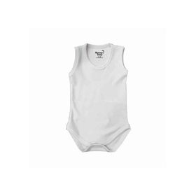 Mummy's Baby Beyaz Atlet Çıtçıtlı Body