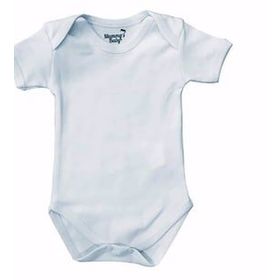 Mummy's Baby Mavi Kısa Kollu Çıtçıtlı Body