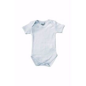 Mummy's Baby Mavi Kısa Kollu Çıtçıtlı Body