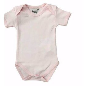 Mummy's Baby Pembe Kısa Kollu Çıtçıtlı Body