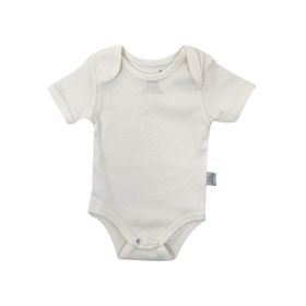 Mummy's Kısa Kol Ekru Bebek Body