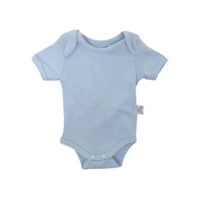 Mummy's Kısa Kol Mavi Bebek Body