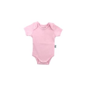 Mummy's Kısa Kol Pembe Bebek Body