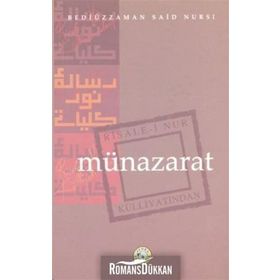 MÜNAZARAT (MUNAZERAT) - BEDİÜZZAMAN SAID NURSI