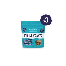 Munchey 120 gr Sade Tohum Kraker (3 adet)