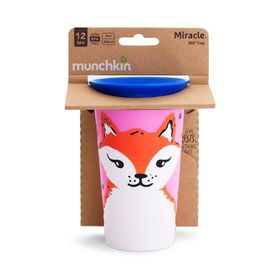 Munchkin 12 Ay+ 266 ml Tilki Mucize 360 Wildlove Alıştırma Bardağı