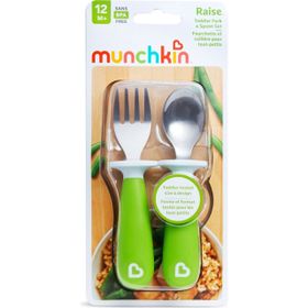 Munchkin 12 Ay+ Mavi 2 Adet Çocuk Çatal Kaşık Seti