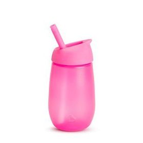 Munchkin 296 ml 12 Ay+ Pembe Simple Clean Pipetli Alıştırma Bardağı