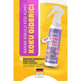 Munich Vet Doğal Bahar Kokulu 400 ml Kedi Kumu Koku Giderici Sprey