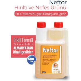 Munich Vet Neftor 500 ml Hırıltı ve Solunum Yolu Destek Ürünü