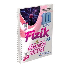 Murat Yayınları 10. Sınıf Fizik Öğrencim Defteri