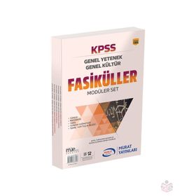 Murat Yayınları 1086 - KPSS GYGK Fasiküller Modüler Set