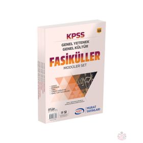 Murat Yayınları 1086 - KPSS GYGK Fasiküller Modüler Set