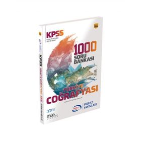 Murat Yayınları 1094 Kpss Türkiye Coğrafyası 1000 Soru Bankası