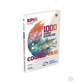 Murat Yayınları 1094 Kpss Türkiye Coğrafyası 1000 Soru Bankası