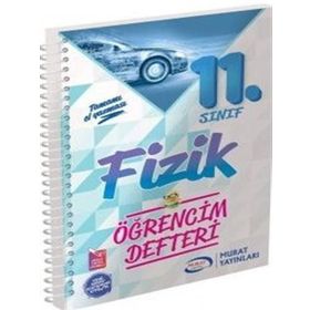 Murat Yayınları 11. Sınıf Fizik Öğrencim Defteri