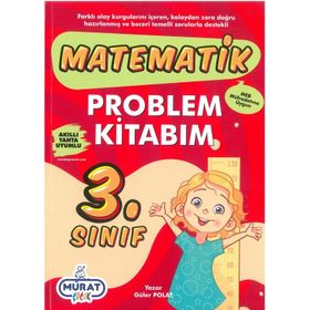 Murat Yayınları 3.sınıf Matematik Problemler Kitabım
