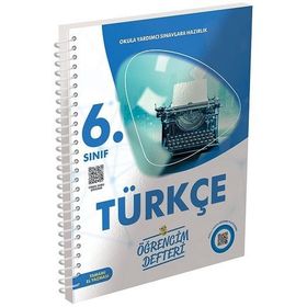 Murat Yayınları 6. Sınıf Türkçe Öğrencim Defteri