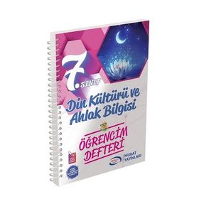 Murat Yayınları 7. Sınıf Din Kültürü ve Ahlak Bilgisi Öğrencim Defteri