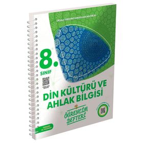 Murat Yayınları 8. Sınıf Din Kültürü Öğrencim Defteri