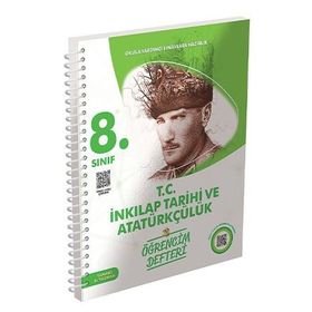 Murat Yayınları 8. Sınıf T.C. İnkılap Tarihi Ve Atatürkçülük Öğrencim Defteri