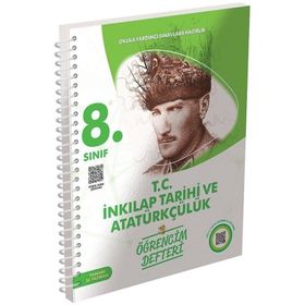Murat Yayınları 8. Sınıf T.C. İnkılap Tarihi Ve Atatürkçülük Öğrencim Defteri