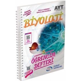 Murat Yayınları AYT Biyoloji Öğrencim Defteri