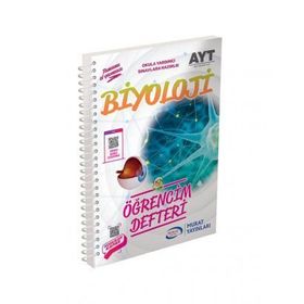 Murat Yayınları AYT Biyoloji Öğrencim Defteri