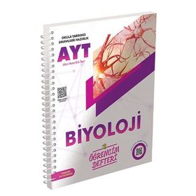 Murat Yayınları AYT Biyoloji Öğrencim Defteri