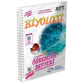 Murat Yayınları AYT Biyoloji Öğrencim Defteri
