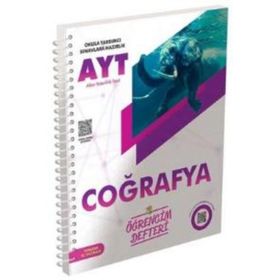 Murat Yayınları AYT Coğrafya Öğrencim Defteri